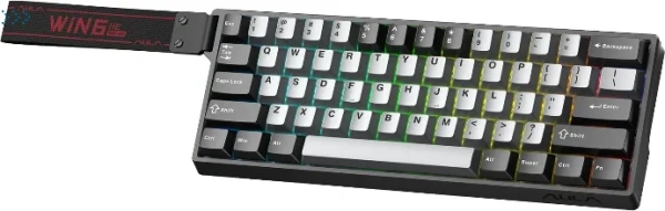 Клавиатуры AULA WIN60HE PRO Edition Light Grey-Dark Grey Meteor Magnetic Switches